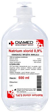 Natrium xlorid 0.9% 500 ml
